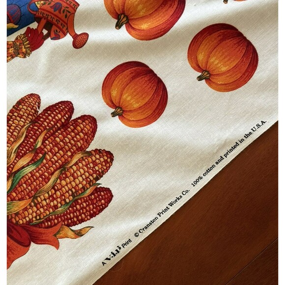 Fall Country Autumn Appliques Fabric Cut & Sew Scarecrow Sewing Crafts Pumpkins - Picture 3 of 6